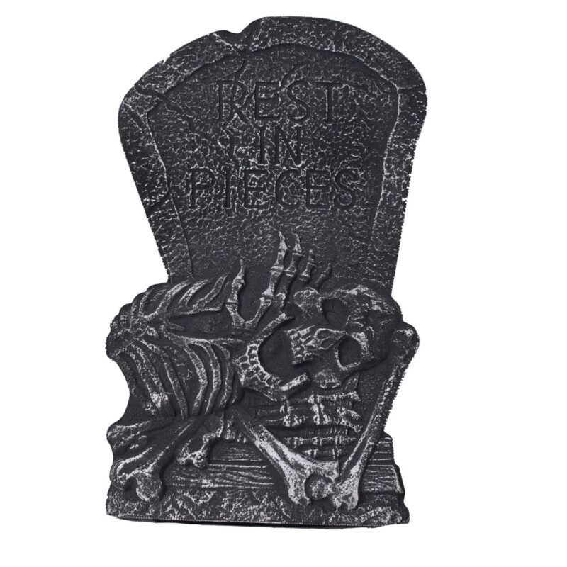Skeleton Halloween Tombstone
