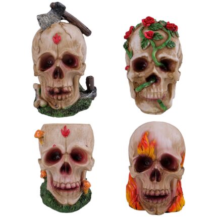 Spooky Skull Halloween Decor