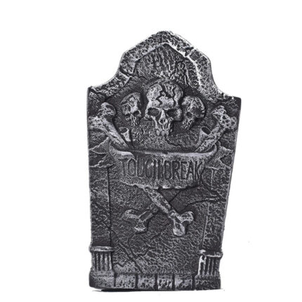 Skull Halloween Tombstone Decor