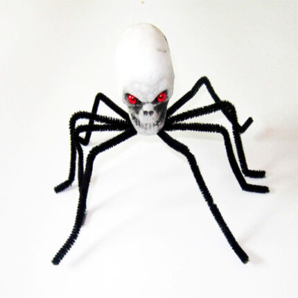 Skull Head Spider Toy Halloween