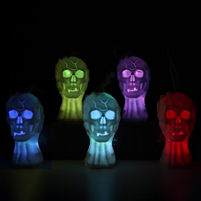 Skull Ornament Ghost Light Decor