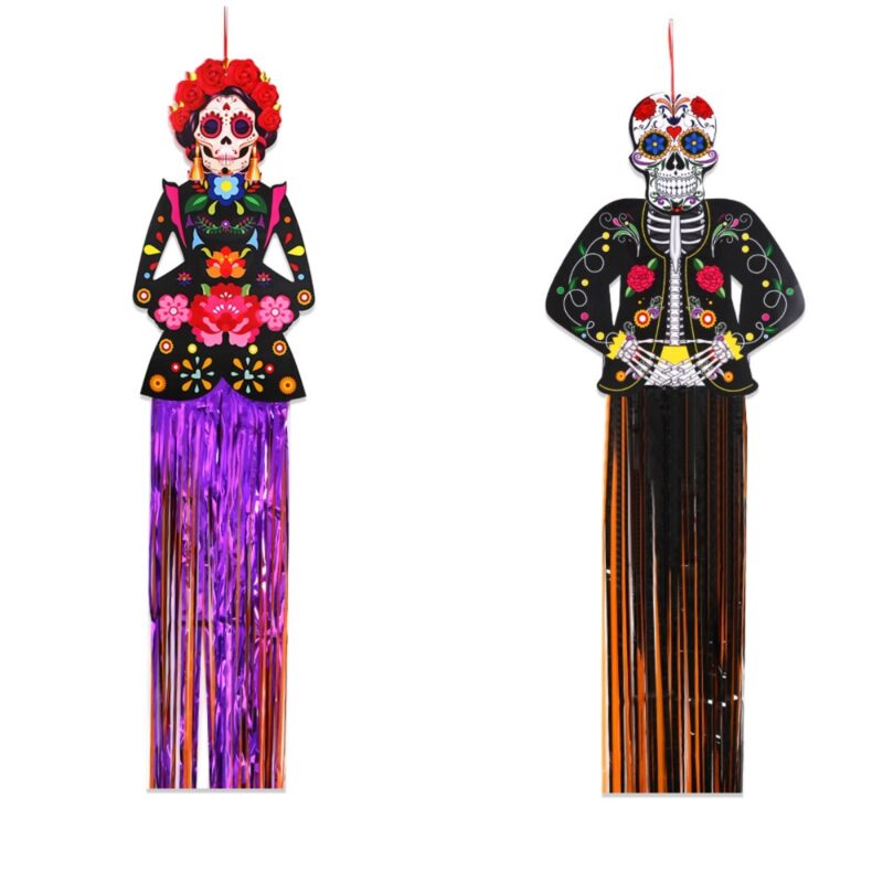 Skull Tassel Pendant Door Decor