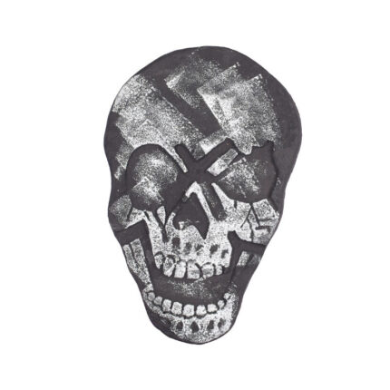 Scary Skull Tombstone Cemetery