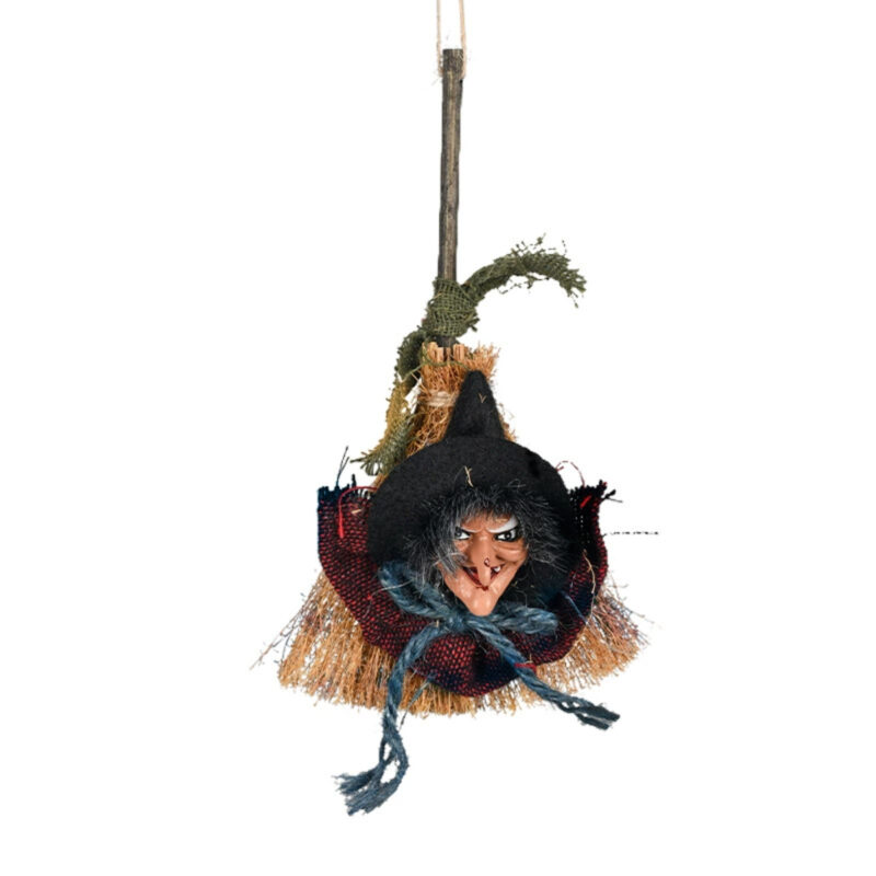 Small Broom Witch Pendant Decor