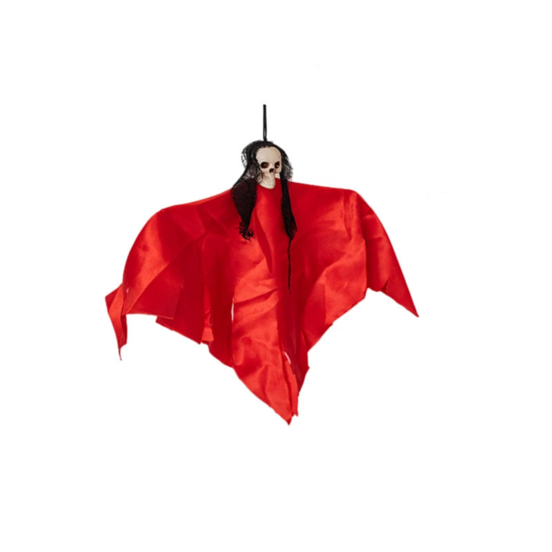 Small Hanging Ghost Skull Decor