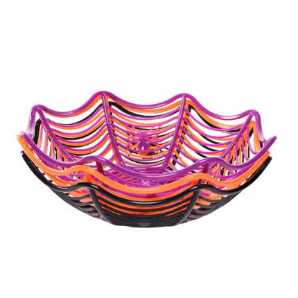 Spider Web Fruit Basket Halloween