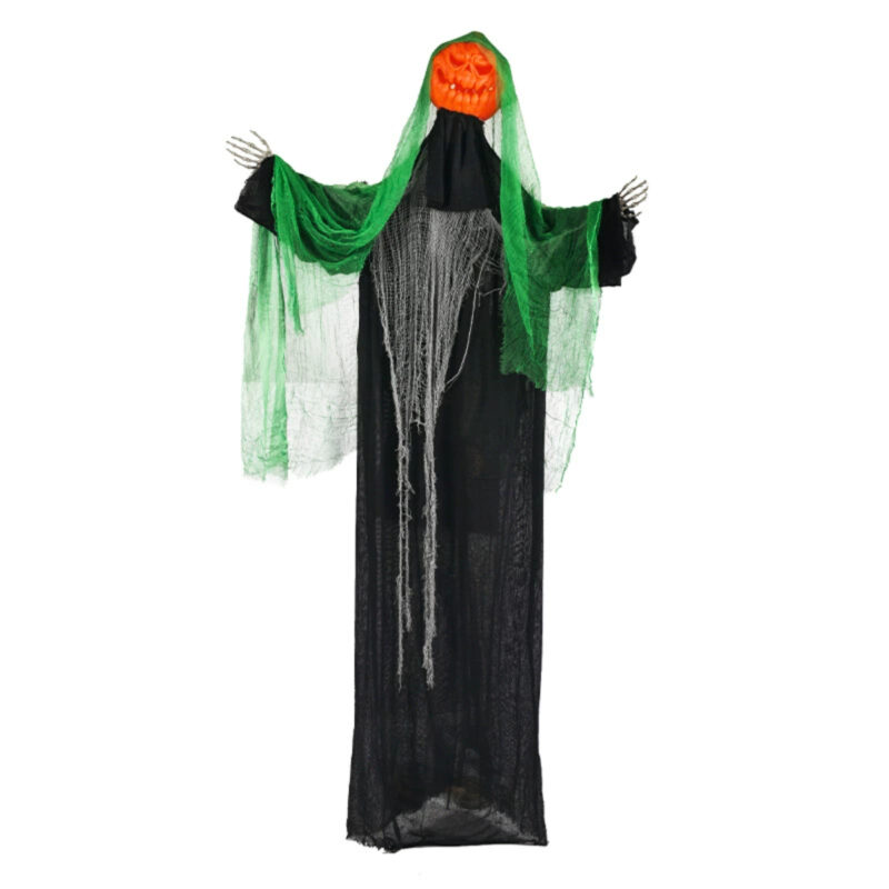 Standing Pumpkin Ghost Halloween