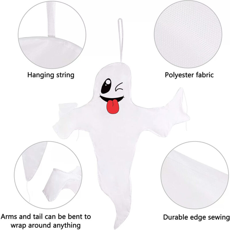 Sticking Little Ghost Tree Hugger