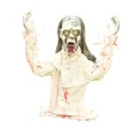 Swinging Bride Ghost Halloween