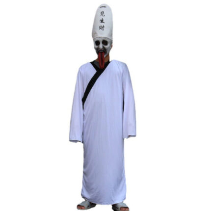 Scary Tall White Ghost Costume
