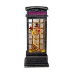 Scary Telephone Booth Skeleton