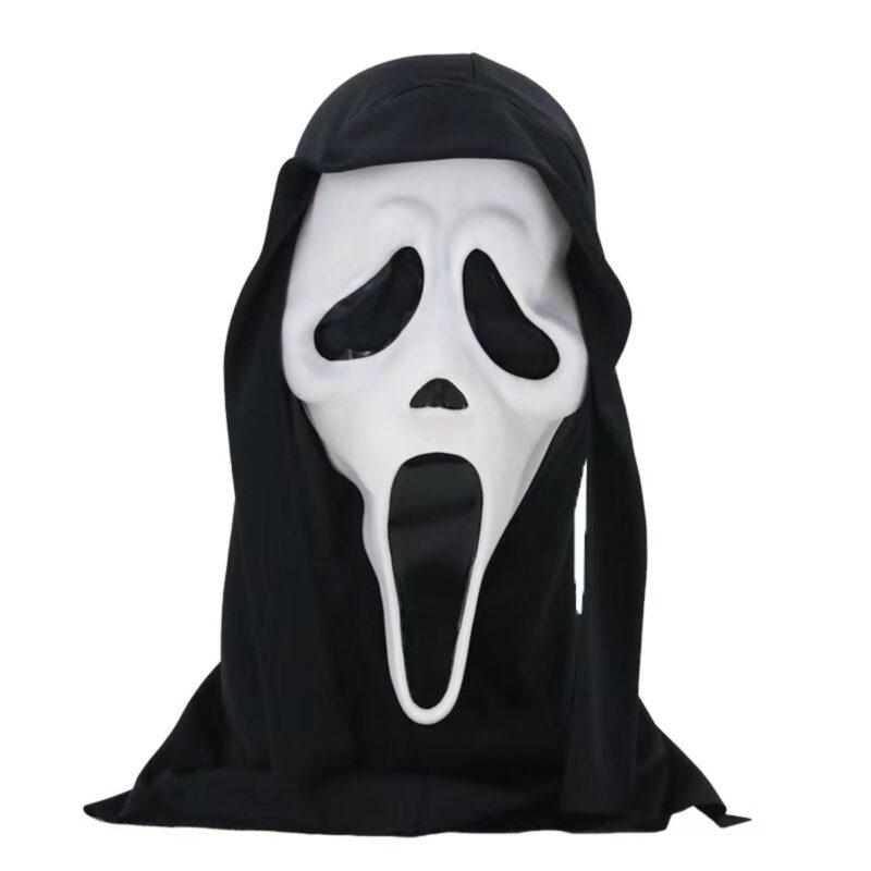 Scary White Ghost Face Mask