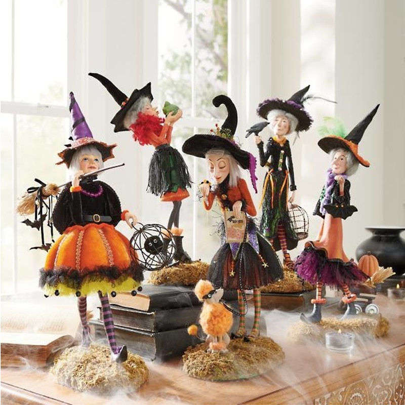 Witch Doll Ornament for Halloween