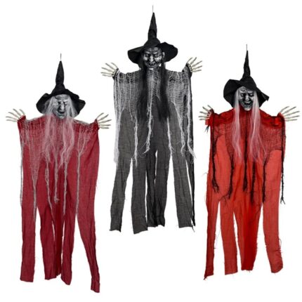 Scary Witch Hanging Ghost Prop