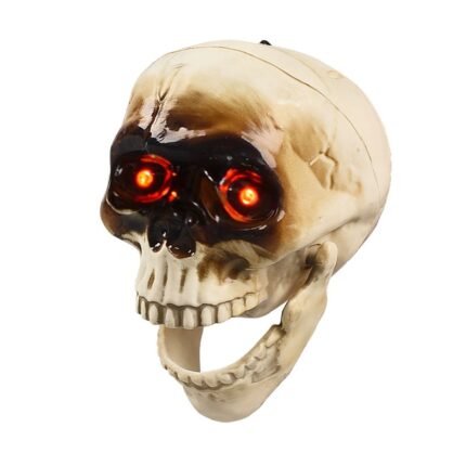 Open Mouth Skull Head Decor