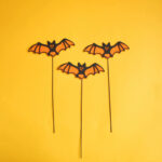 Bat Insert Cards for Cakes Decor