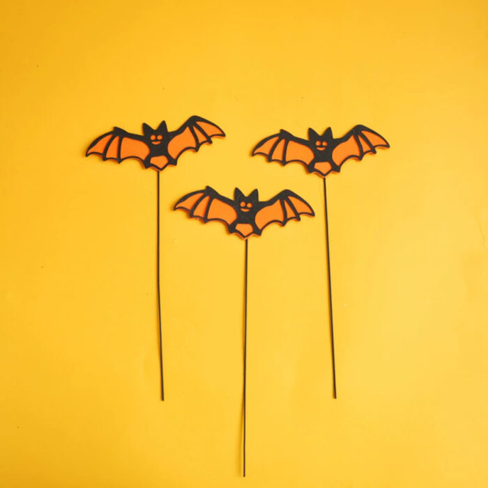Bat Insert Cards for Cakes Decor