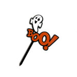 Boo Ghost Cake Insert Halloween