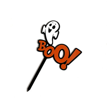 Boo Ghost Cake Insert Halloween