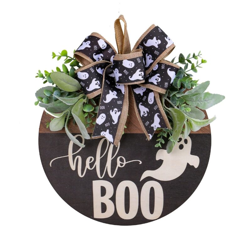 Boo Ghost Doorplate Decoration
