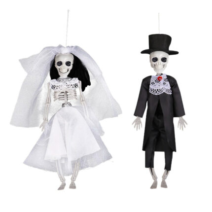 Halloween Bride Groom Ornaments