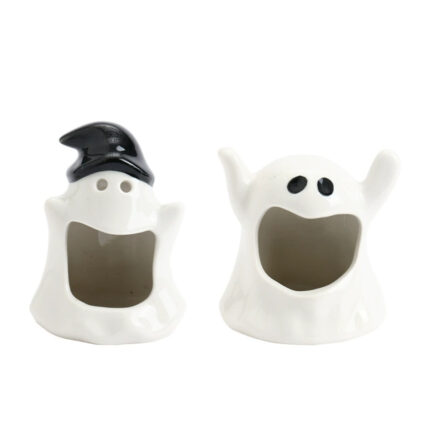 Cute Ghost Candlesticks Décor