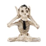 Halloween Deaf Man Skeleton