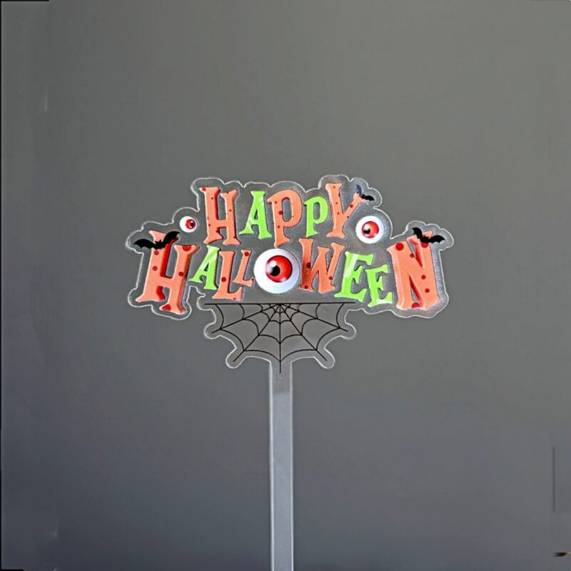 DIY Halloween Cake Decor Picks