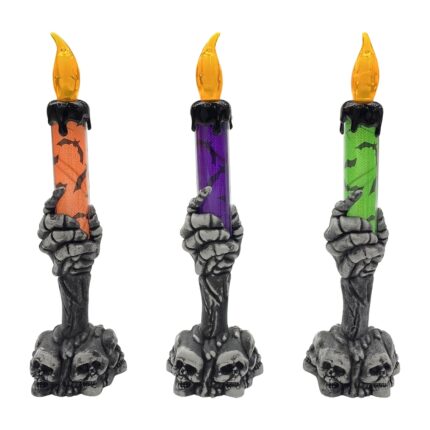 Electronic Ghost Hand Candle Prop
