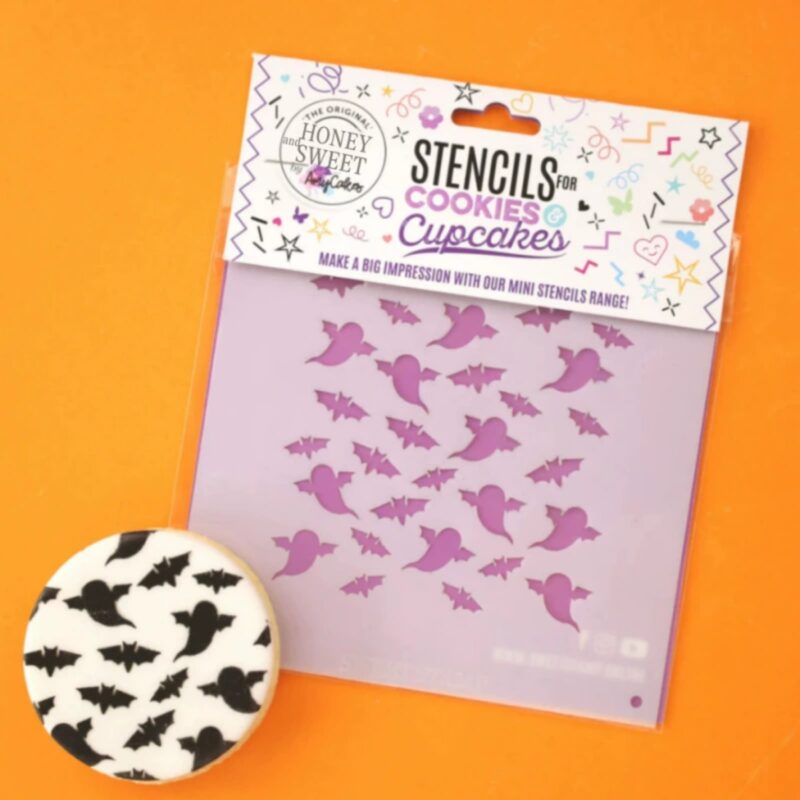 Ghost Cake Stencil Halloween