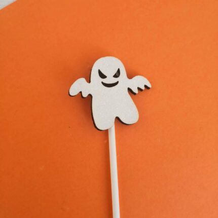Ghost Emoji Cake Decoration