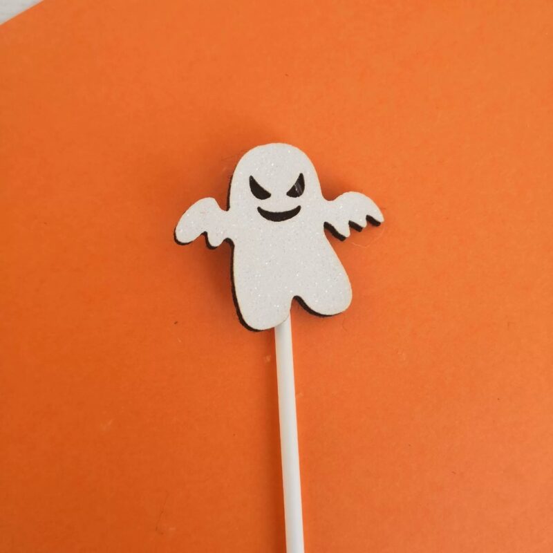 Ghost Emoji Cake Decoration