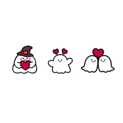 Ghost Emoji Cakes Inserts Bakes