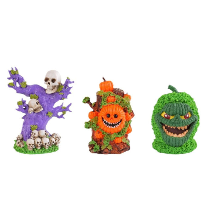 Green Monster with Skeleton Prop