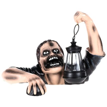 Scary Half Body Zombie Ornament