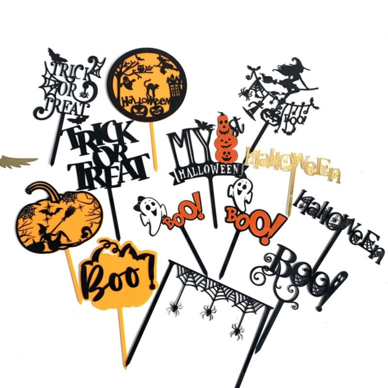 Halloween Acrylic Cake Insert