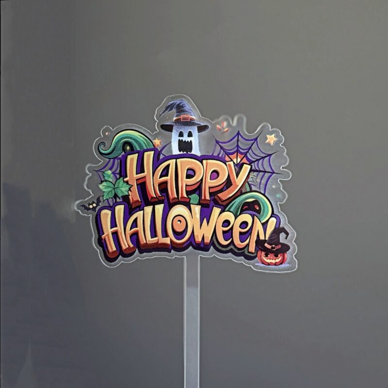 Halloween Cake Insert Cards