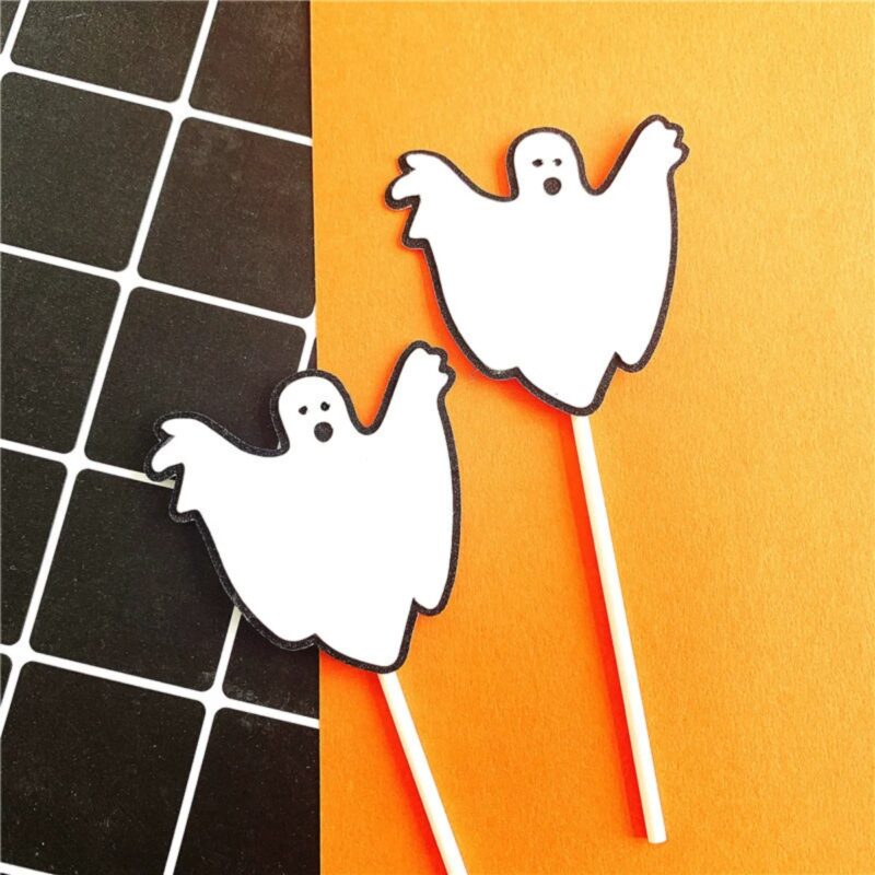 2025 Halloween Cake Picks Acrylic