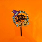 New Halloween Cake Sign Toppers