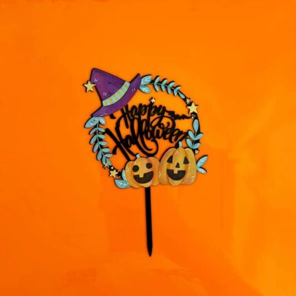 New Halloween Cake Sign Toppers