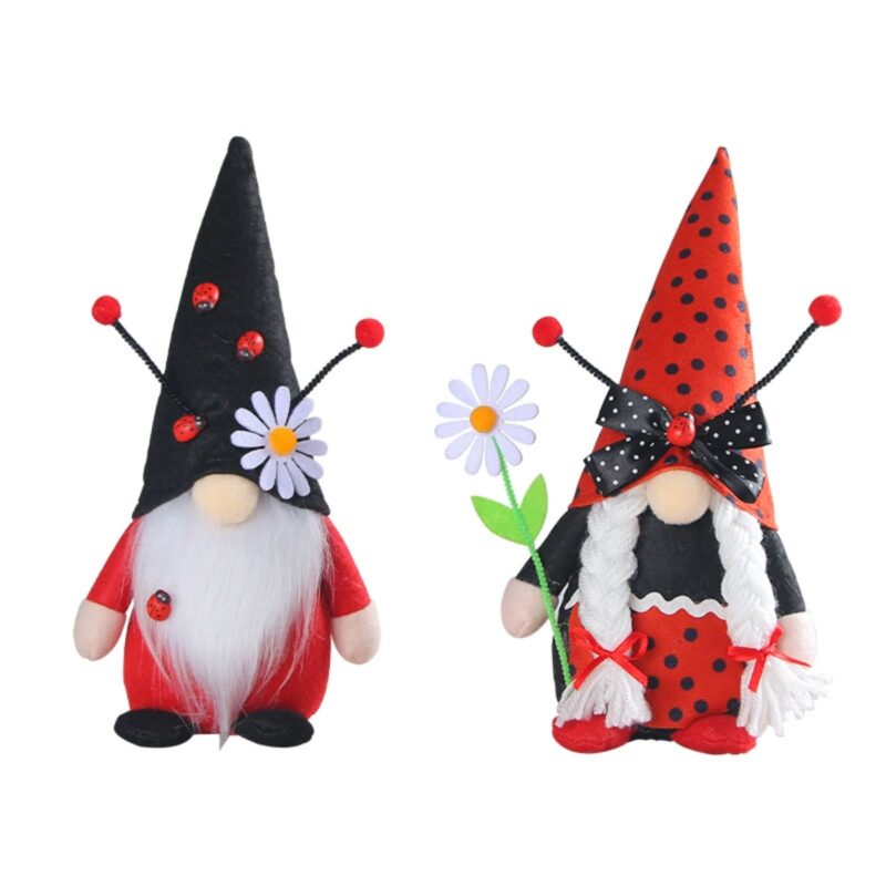 Halloween Ladybug Doll Decoration
