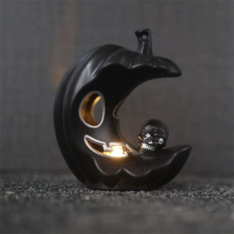 Halloween Moon Lamp Props Decor