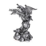 Halloween Skull Dragon Statue