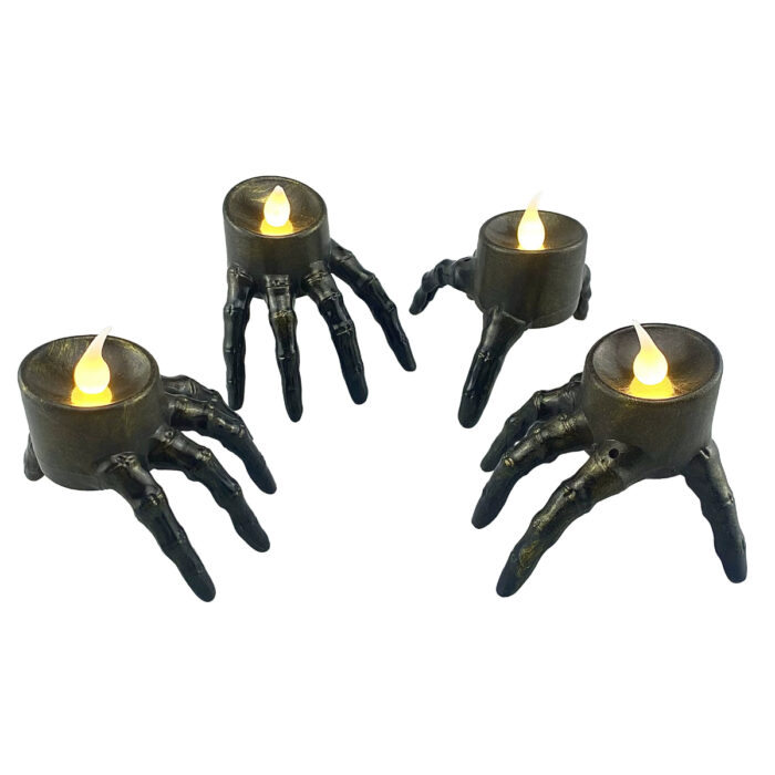 Halloween Skull Hand Lamp Props