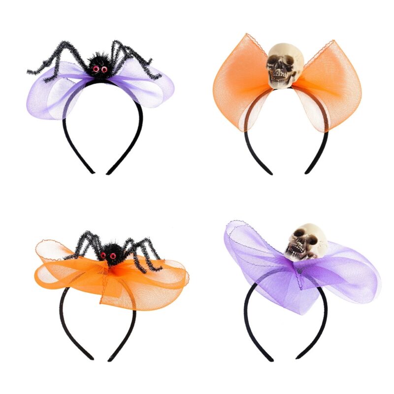 Halloween Skull Headband Parties