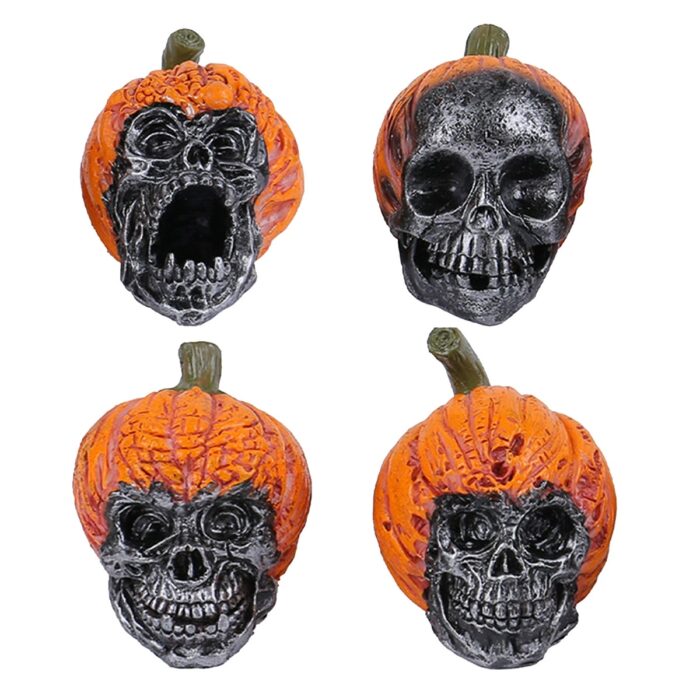 Halloween Skull Resin Ornaments