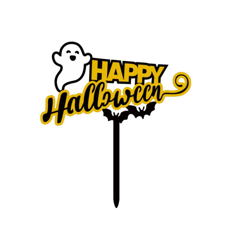 Happy Boo Day Cake Topper