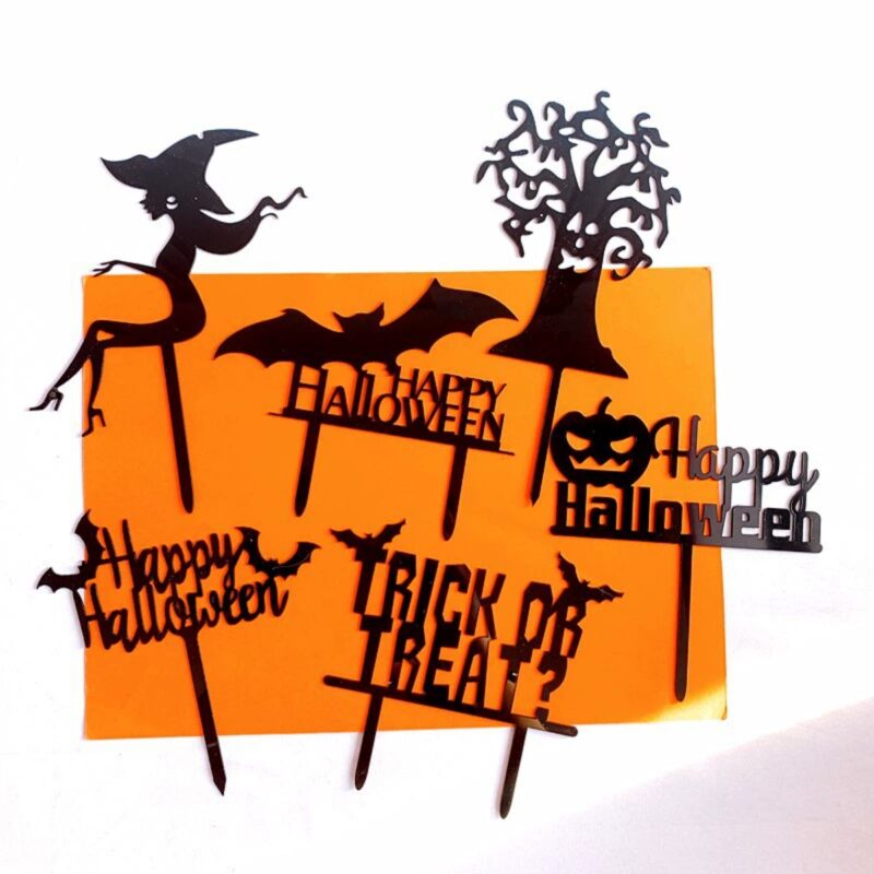 Happy Halloween Cake Decorations