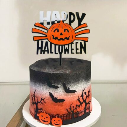 Happy Halloween Cake Inserts