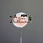 Happy Halloween Cake Toppers